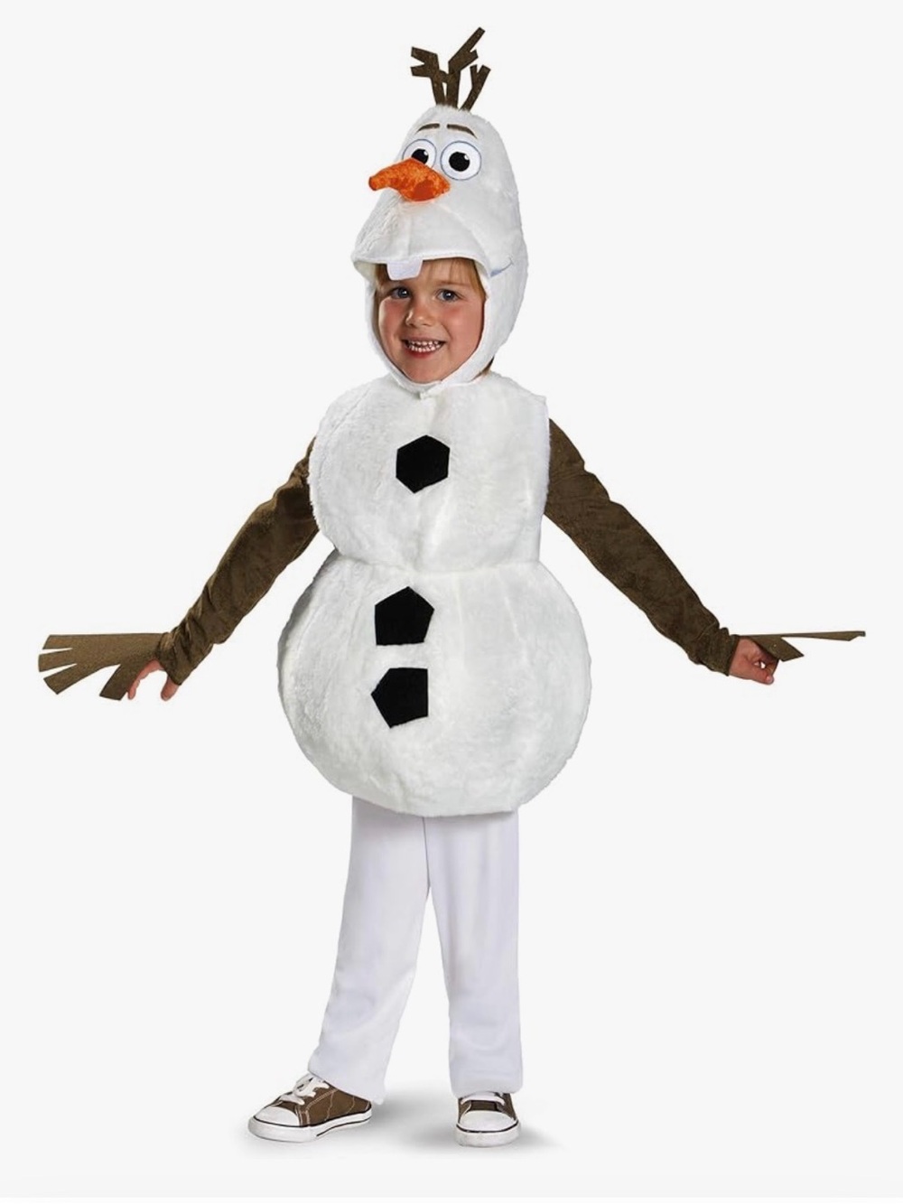 Frozen Olaf Child Costume, Child size 2T, Officially Licensed product